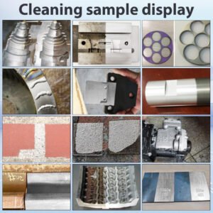 Application of 200W 300W pulse laser cleaning machine for rust, paint, and oxide removal