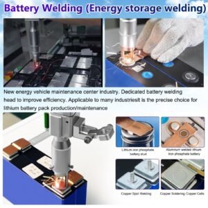 Battery welding application using 5-in-1 laser welding machine