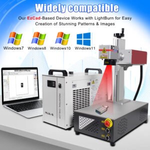  UV laser marking machine with EZcard base for different system