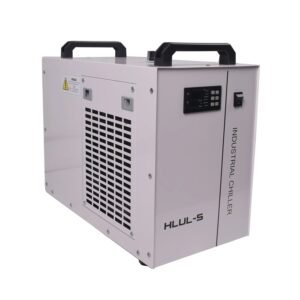HLUL-5 Water Chiller for UV Laser Marking Machines, Side View