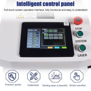 Touchscreen control panel for scotle fiber laser welding machine 