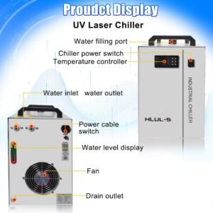 UV Laser Chiller HLUL-5 for SCOTLE UV laser marking machine