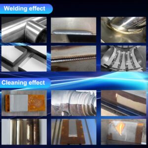 Laser welding and laser cutting effect at a glance