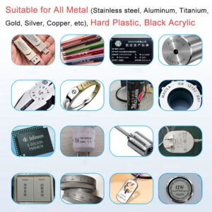 3D Fiber Laser engraver for all metals