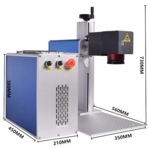 3D fiber Laser Marking and engraving Machine