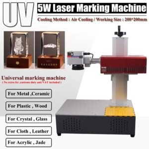 5W UV laser marking machine is widely used for high-precision marking on various material
