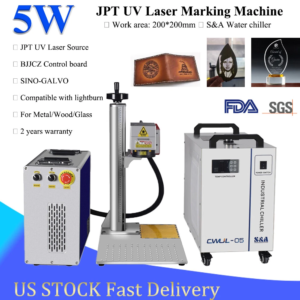 5W uv laser engraver with JPT laser