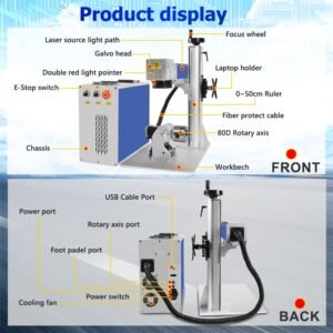 EYTOOLS Fiber Laser Marking Machine Product Display