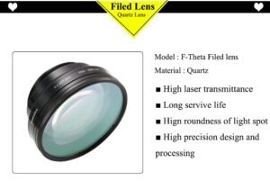 Field lens for Eytools fiber laser marking machine for metal