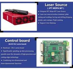 JPT MOPA M7 laser source and BJJCZ DLC control board for EYTOOLS 3D fiber laser marking systems