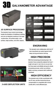 The advantages of 3D fiber laser markinng machine