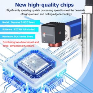 Upgraded chip for JPT MOPA fiber laser engraver with EZCAD3