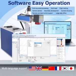 easy operation for eytools 2.5D color laser engraver