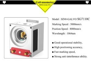 galvanometer for eytools fiber laser marking machine