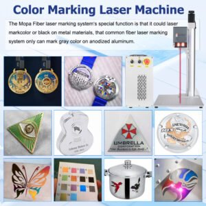 samples by eytools color laser marking engraving machine